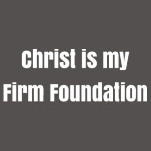 Christ is my Firm Foundation Design