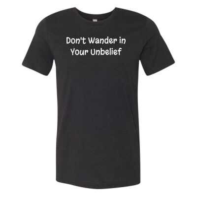 Don't Wander in Your Unbelief Thumbnail