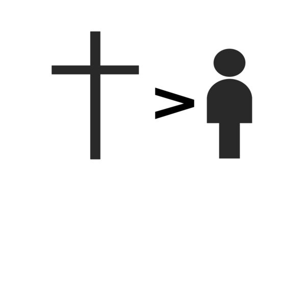 Christ is greater than man - png Thumbnail