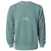 Unisex Midweight Pigment-Dyed Crewneck Sweatshirt Thumbnail