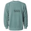 Unisex Midweight Pigment-Dyed Crewneck Sweatshirt Thumbnail