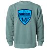 Unisex Midweight Pigment-Dyed Crewneck Sweatshirt Thumbnail