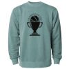 Unisex Midweight Pigment-Dyed Crewneck Sweatshirt Thumbnail